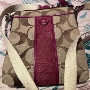 Coach crossbody purse